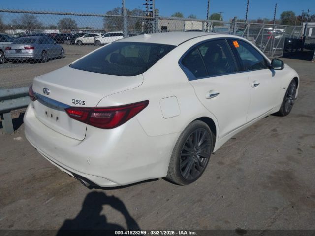 JN1FV7AR6KM800091 Infiniti Q50 3.0t Red Sport 400