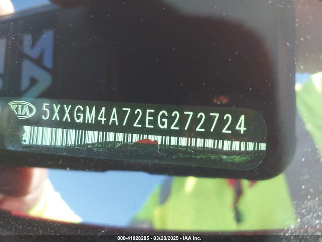 5XXGM4A72EG272724 KIA Optima Lx