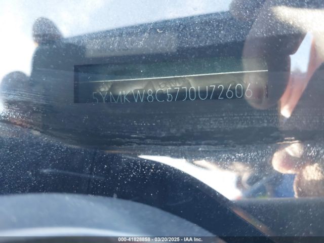 5YMKW8C57J0U72606 BMW X6 M