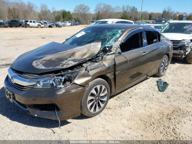 JHMCR6F50HC011646 Honda Accord Hybrid Ex-l