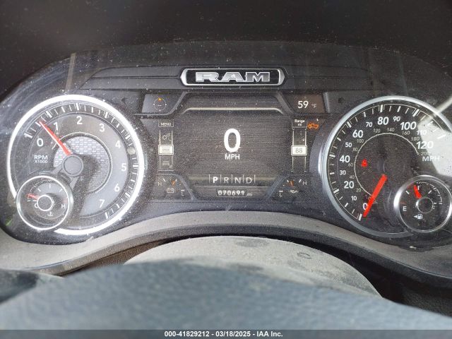 1C6SRFFT3LN347291 RAM 1500 Big Horn  4x4 5'7 Box