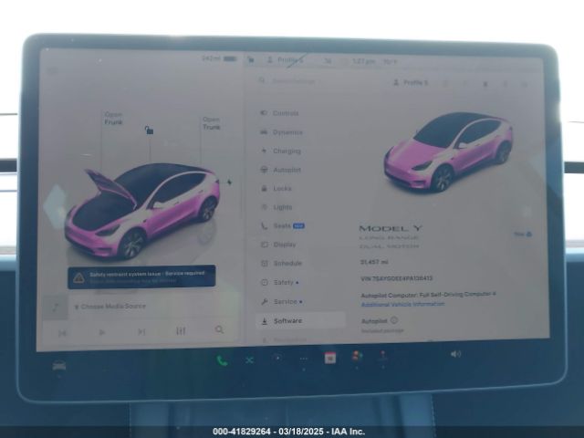 7SAYGDEE4PA136413 Tesla Model Y