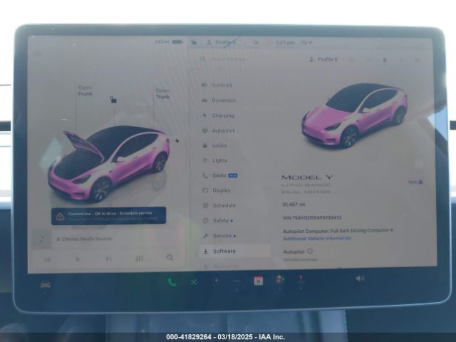 7SAYGDEE4PA136413 Tesla Model Y
