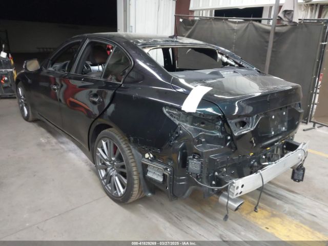 JN1FV7DP4RM660305 Infiniti Q50 Red Sport 400