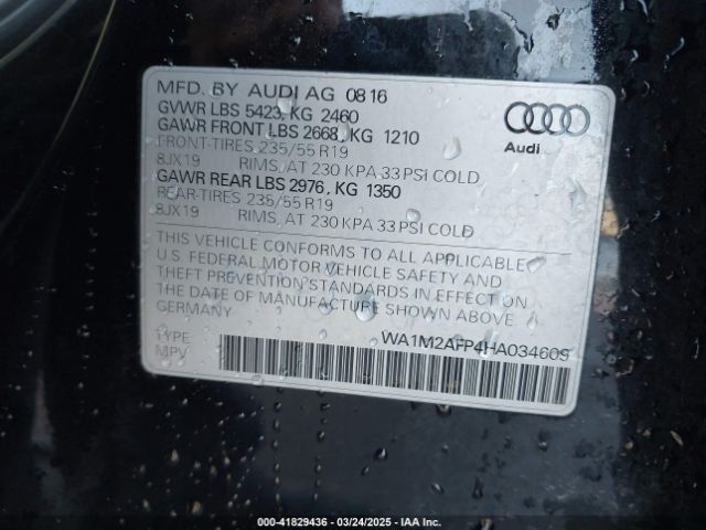 2017 AUDI Q5 WA1M2AFP4HA034609 Photo 8