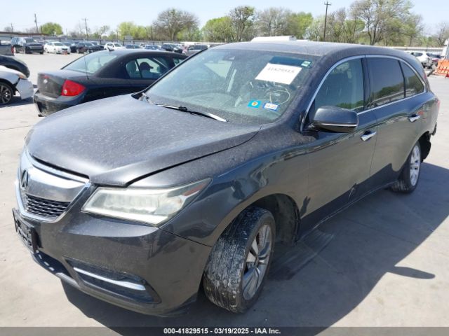 5FRYD3H41GB014371 Acura Mdx Technology   Acurawatch Plus Packages/technology Package