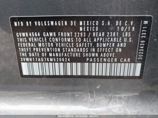 2019 VOLKSWAGEN GOLF ALLTRACK 3VWH17AU7KM520624 Photo 8