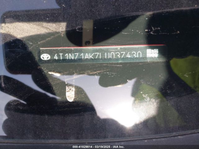 4T1NZ1AK7LU037430 Toyota CAMRY TRD