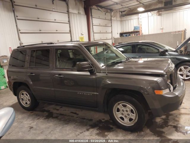 1C4NJPBA9GD547711 Jeep Patriot Sport