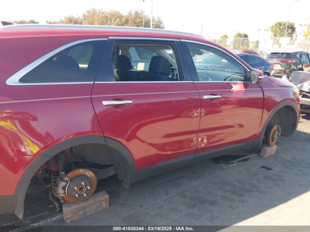 5XYPG4A39HG278976 KIA Sorento 2.4l Lx