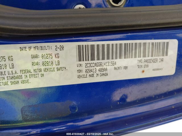 2020 CHRYSLER 300 2C3CCAGG6LH131564 Photo 8