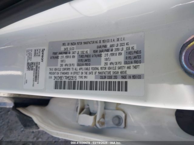 3MVDMBEY7RM620515 Mazda Cx-30 2.5 Turbo Premium Plus Package