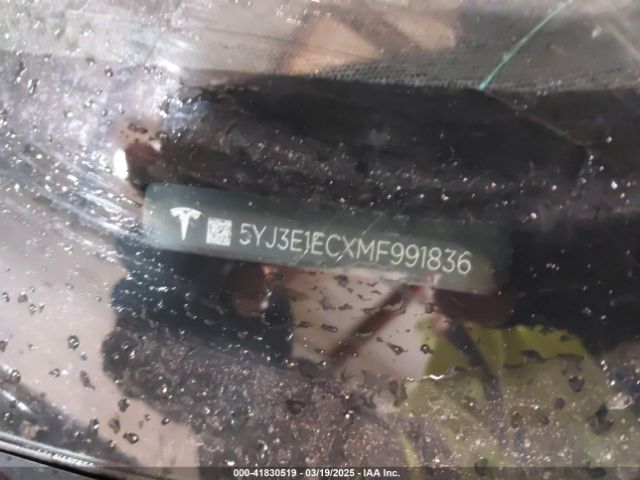 5YJ3E1ECXMF991836 Tesla Model 3 Performance Dual Motor All-wheel Drive