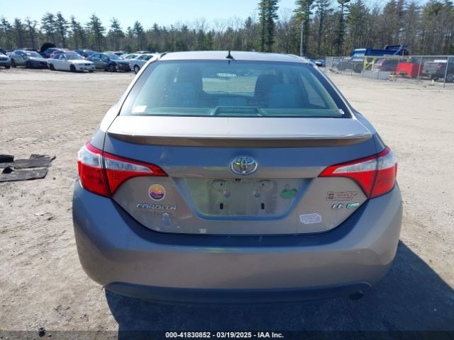 2T1BPRHE4EC100348 Toyota Corolla Le Eco