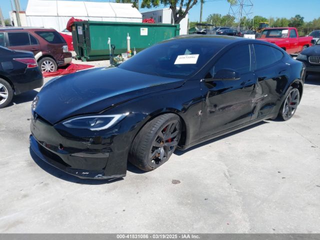 5YJSA1E67PF528171 Tesla Model S Plaid Tri Motor All-wheel Drive