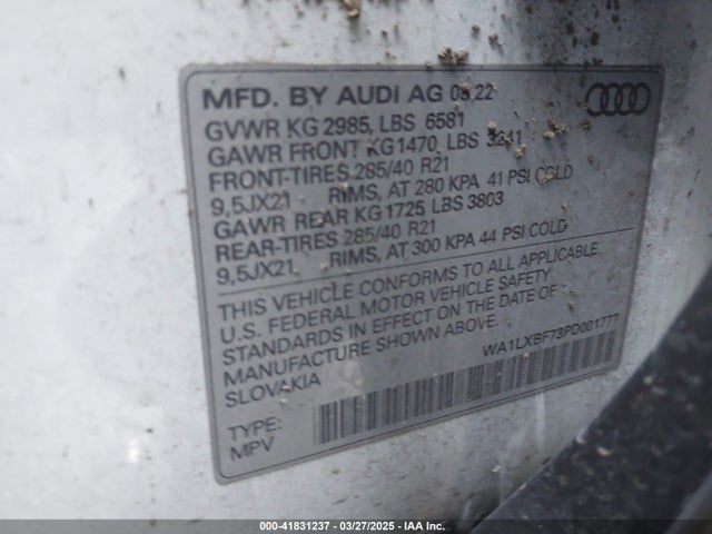 2023 AUDI Q7 WA1LXBF73PD001777 Photo 8