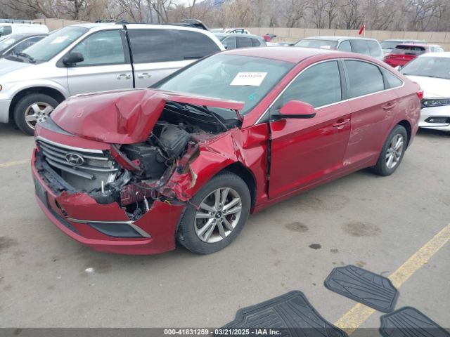 2016 HYUNDAI SONATA 5NPE24AF8GH393365 Photo 1