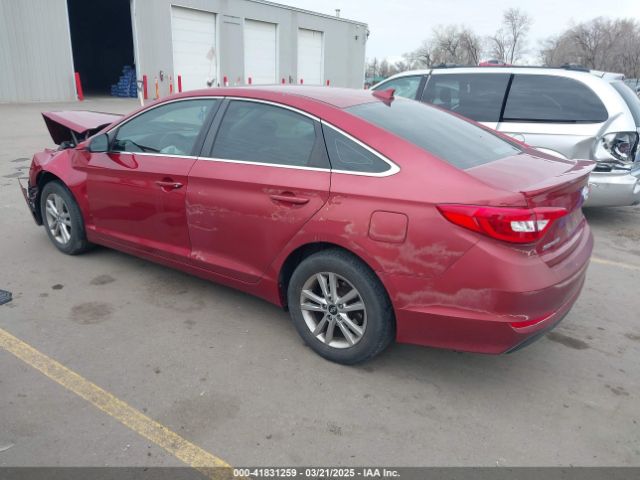 2016 HYUNDAI SONATA 5NPE24AF8GH393365 Photo 2