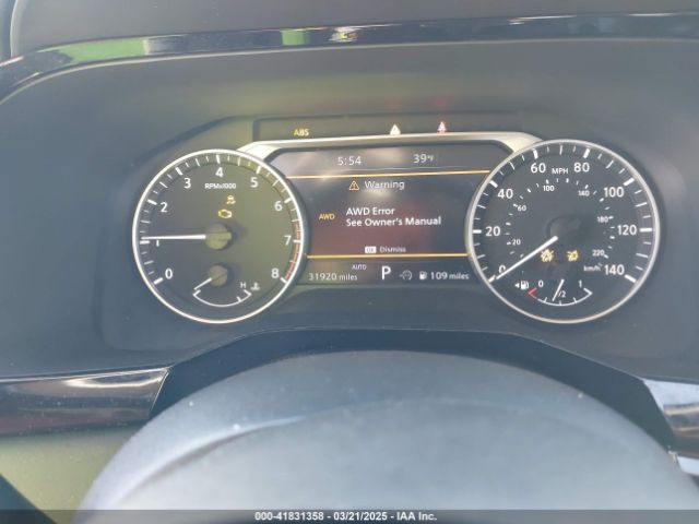 5N1DR3CC6PC233741 Nissan Pathfinder Sl 4wd
