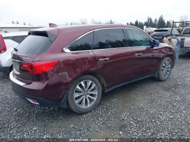 5FRYD3H43GB006000 Acura Mdx Technology   Acurawatch Plus Packages/technology Package