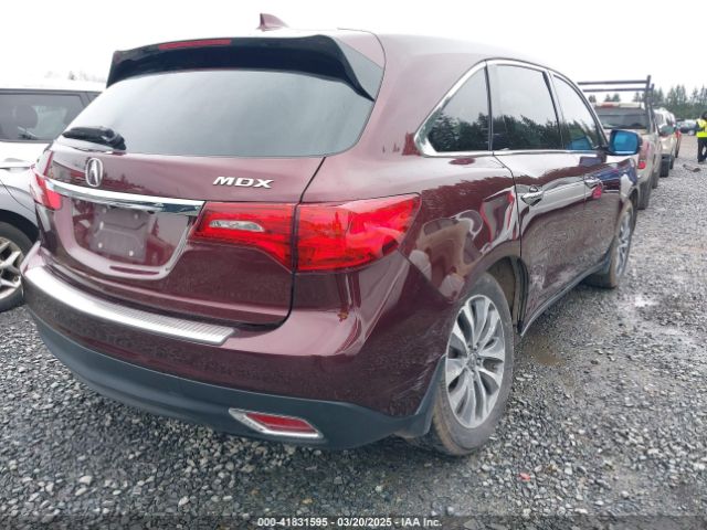 5FRYD3H43GB006000 Acura Mdx Technology   Acurawatch Plus Packages/technology Package