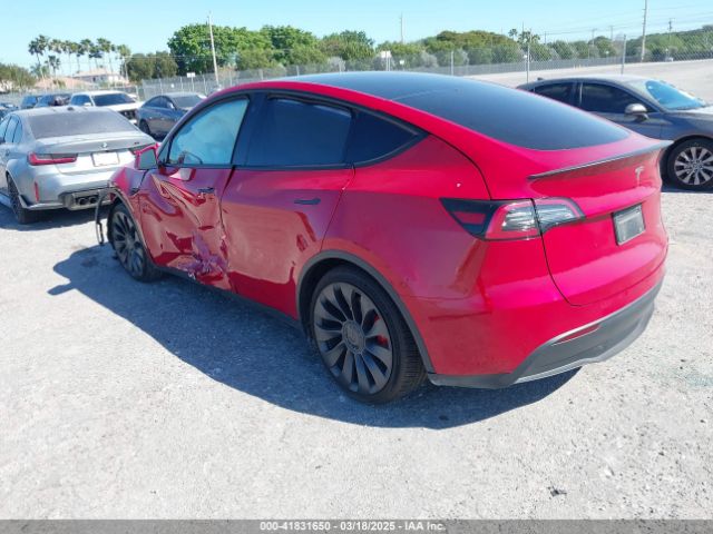7SAYGDEF9PF668137 Tesla Model Y Performance Dual Motor All-wheel Drive