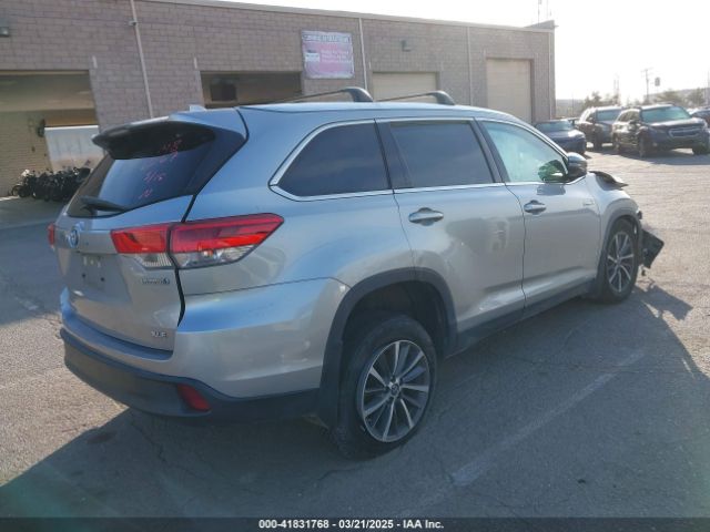 5TDJGRFH8KS068239 Toyota Highlander Hybrid Xle