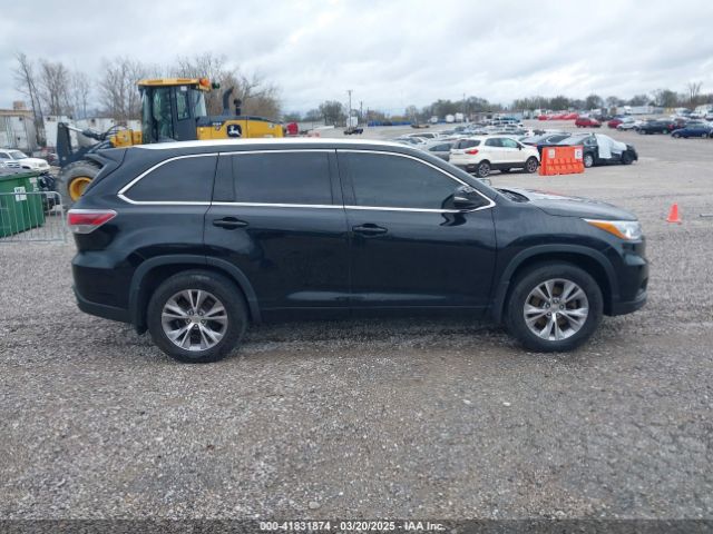 5TDJKRFH1FS154822 Toyota Highlander Xle V6
