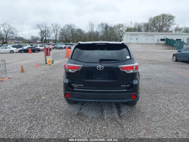 5TDJKRFH1FS154822 Toyota Highlander Xle V6