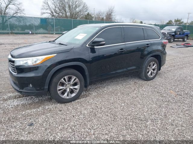5TDJKRFH1FS154822 Toyota Highlander Xle V6