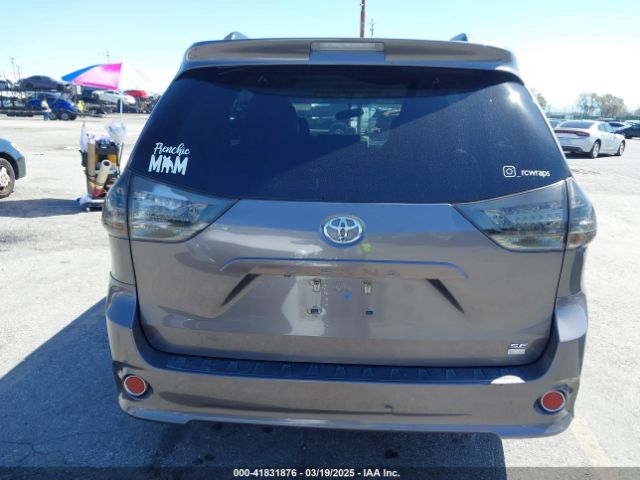 5TDXK3DC7FS633034 Toyota Sienna Se 8 Passenger