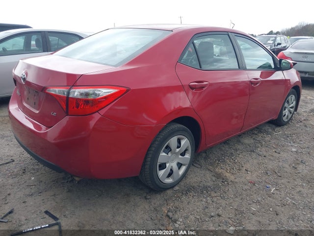 2T1BURHE9GC527505 Toyota COROLLA LE