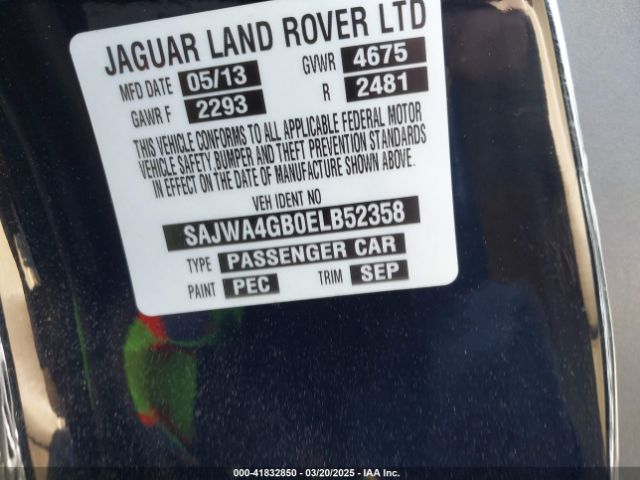 2014 JAGUAR XK SAJWA4GB0ELB52358 Photo 8