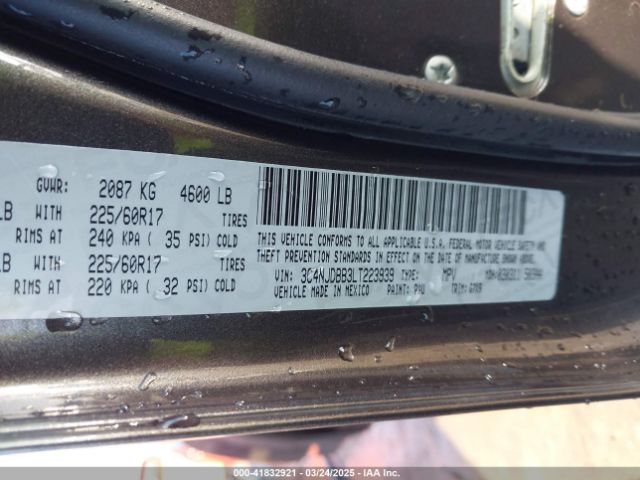 2020 JEEP COMPASS 3C4NJDBB3LT223939 Photo 8