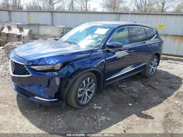 5J8YE1H47NL026765 Acura Mdx Technology Package