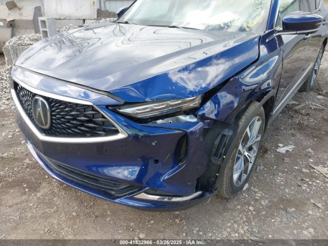 5J8YE1H47NL026765 Acura Mdx Technology Package