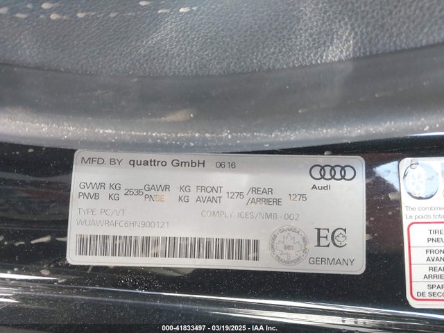 2017 AUDI RS 7 WUAWRAFC6HN900121 Photo 8