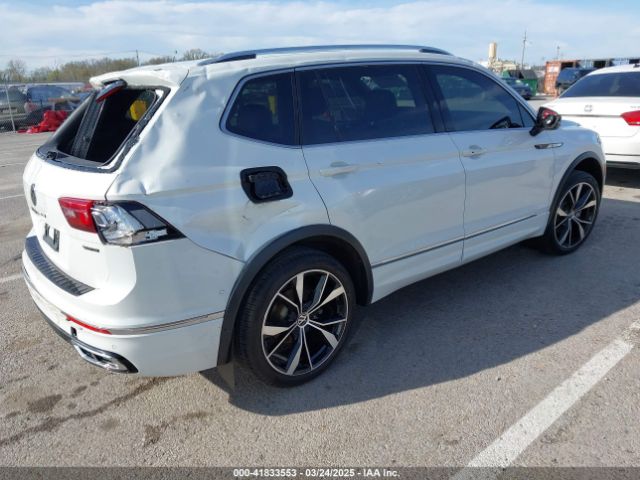 3VV4B7AX5NM167234 Volkswagen Tiguan 2.0t Sel R-line