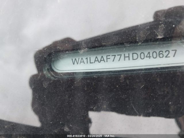 WA1LAAF77HD040627 Audi Q7 3.0t Premium