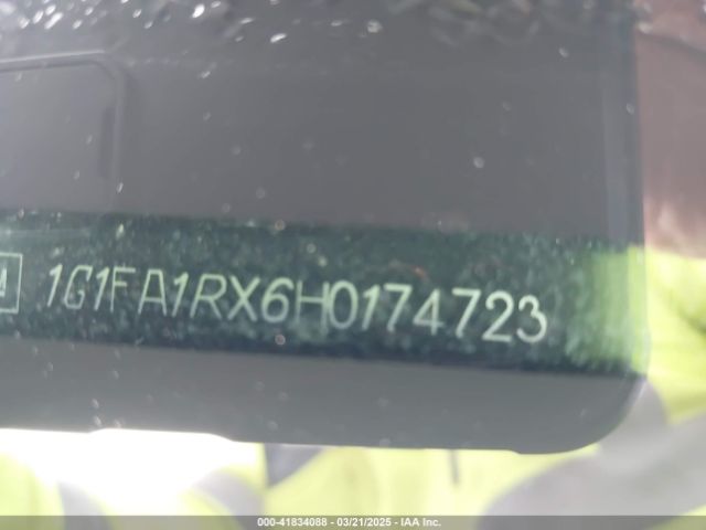 1G1FA1RX6H0174723 Chevrolet Camaro 1ls