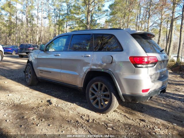 1C4RJFBT9GC400873 Jeep Grand Cherokee Limited 75th Anniversary