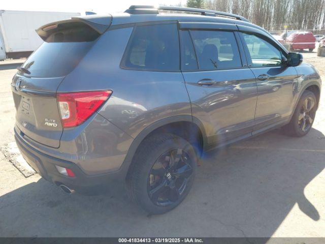 5FNYF8H07MB018359 Honda Passport Awd Elite