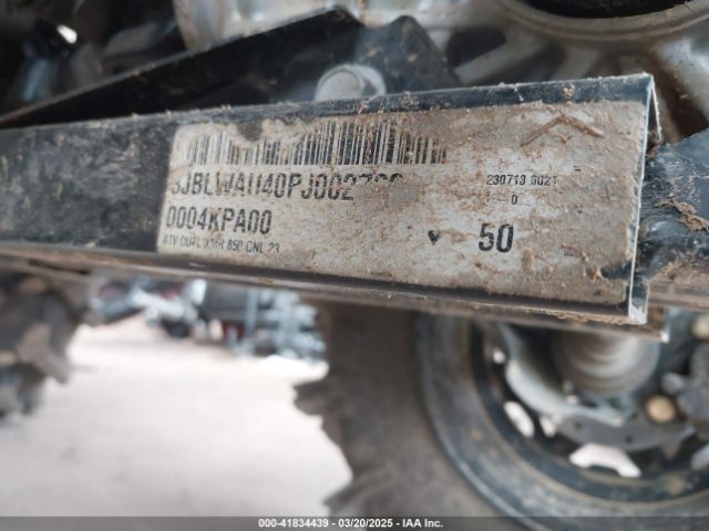 2023 CAN-AM OUTLANDER 3JBLWAU40PJ002762 Photo 9