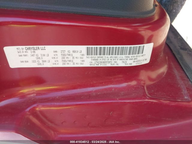 2008 MITSUBISHI RAIDER 1Z7HC28K88S572613 Photo 8