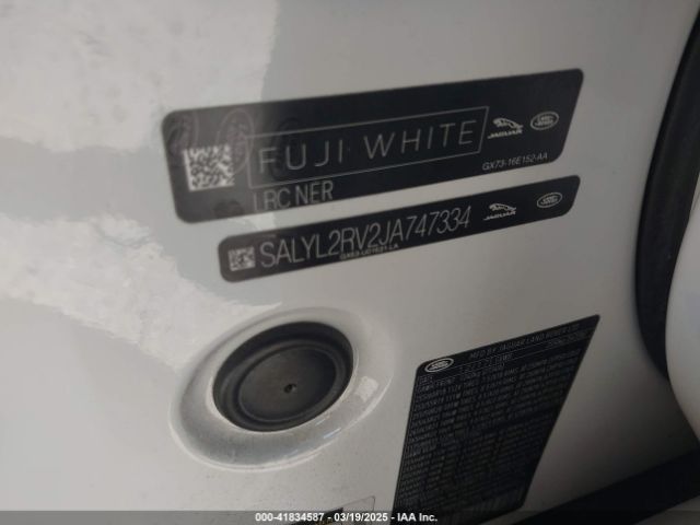 SALYL2RV2JA747334 Land Rover Range Rover Velar P380 Se R-dynamic