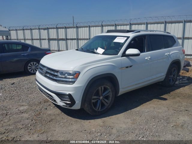 1V2YR2CA0KC582951 Volkswagen Atlas 3.6l V6 Se W/technology R-line