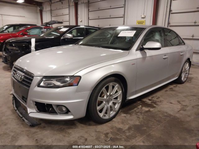 2012 AUDI A4 WAUHFAFL3CN010003 Photo 1