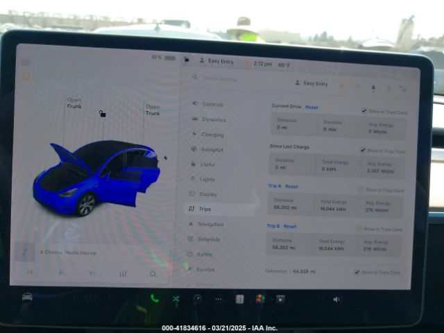 5YJYGDEE0MF270461 Tesla Model Y Long Range Dual Motor All-wheel Drive