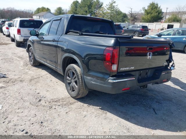 5FPYK3F15KB011862 Honda Ridgeline Sport