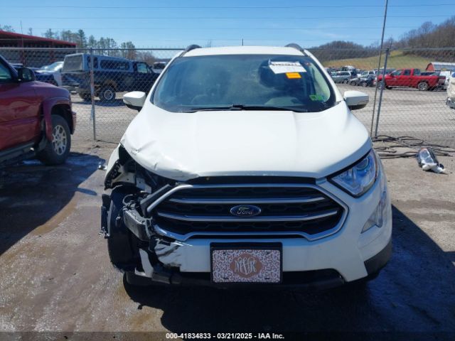 MAJ6S3GL7KC305931 Ford Ecosport Se